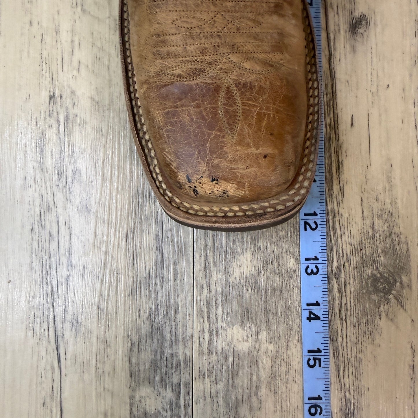 Nocona Men - Size 9D - Tan Square Toe Western Cowboy Boots Style MD5220