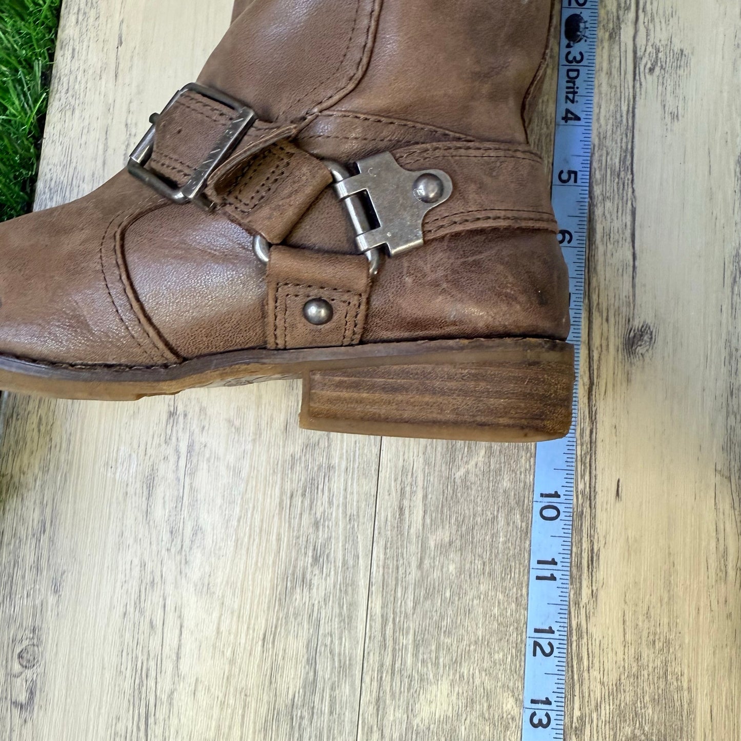 Gianni Bini Women - Size 7 - Brown Strappy Ankle Boots