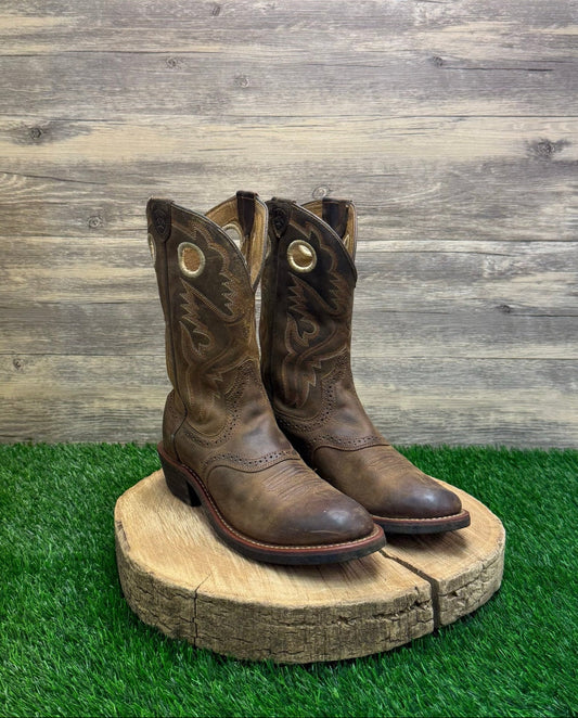Ariat Women - Size 7.5B - Brown Heritage Cowboy Boots Style 10001594