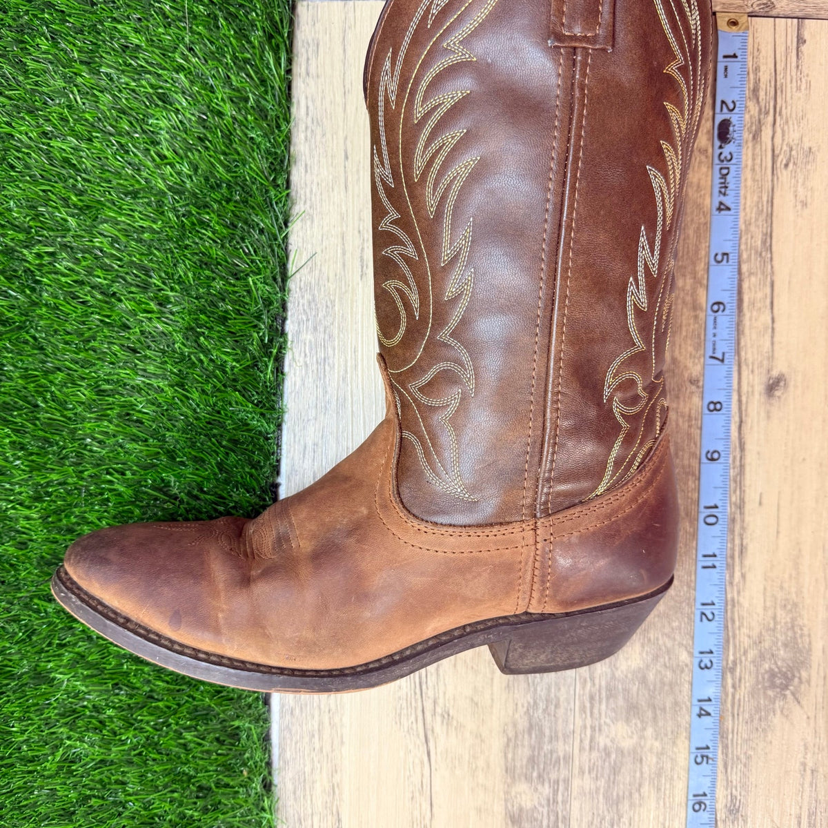 Laredo Women - Size 9.5M - Brown Western Cowboy Boots 5742