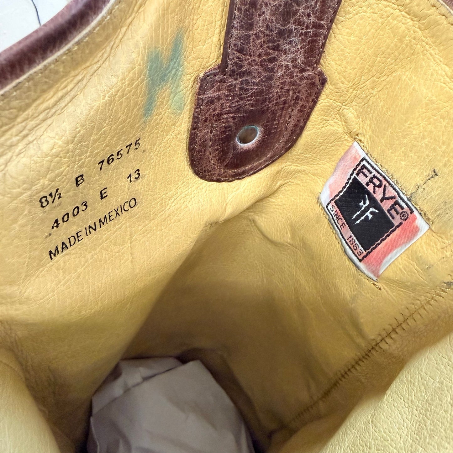 Frye Women - Size 8.5B - Brown Jackie Button Riding Boots 76575