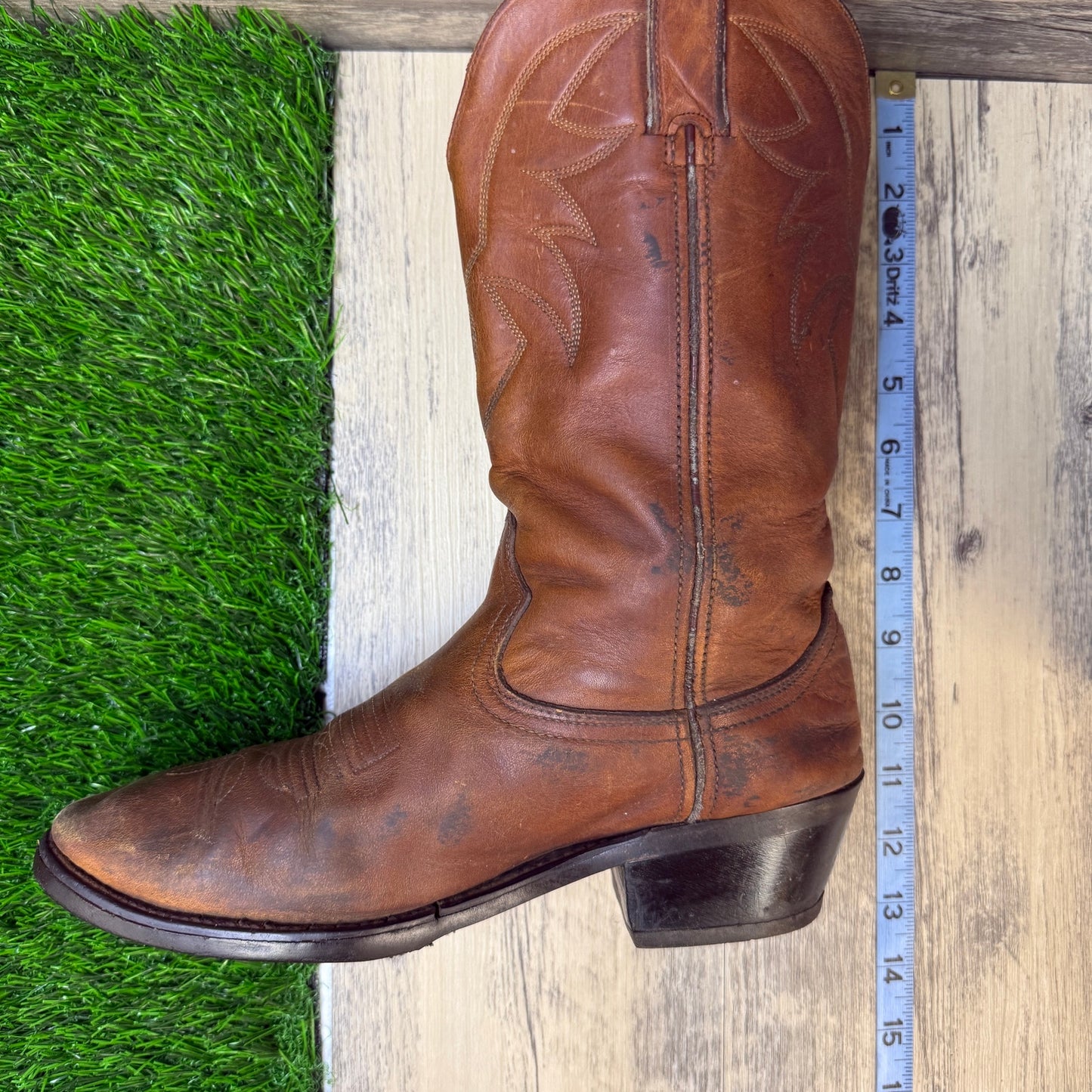 Durango Men - Size 7D - Brown Cowboy Boots Style TR762