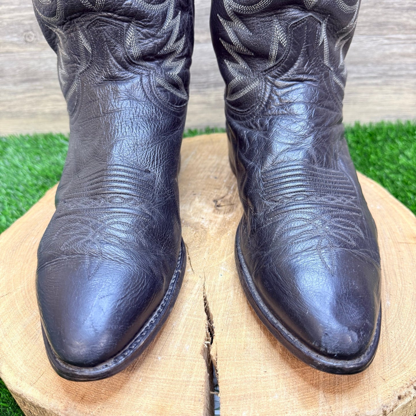 Dan Post Men - Size 10.5D -  Black Western Cowboy Boots 341009