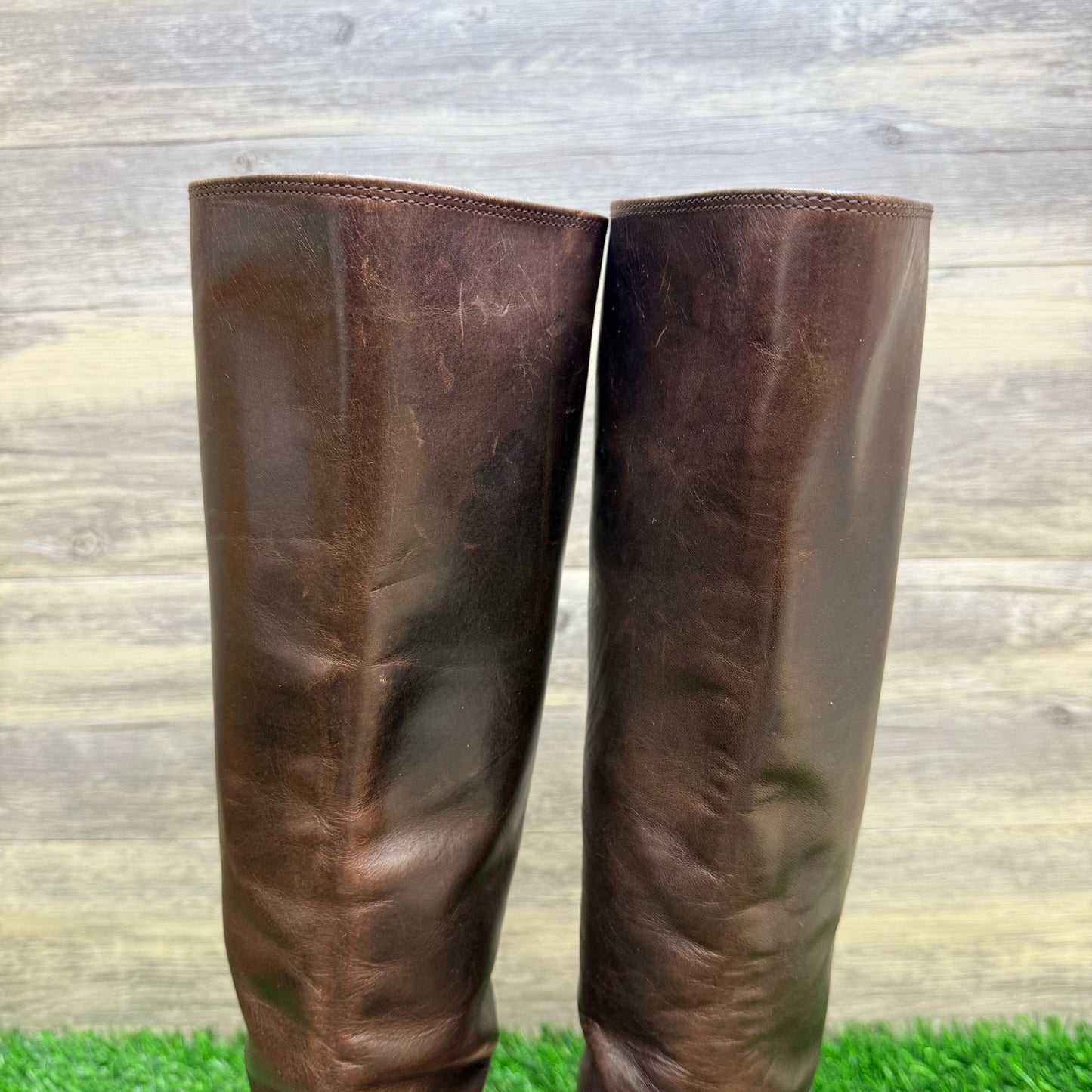 Frye Women - Size 6B - Brown Lindsay Riding Boots 76431