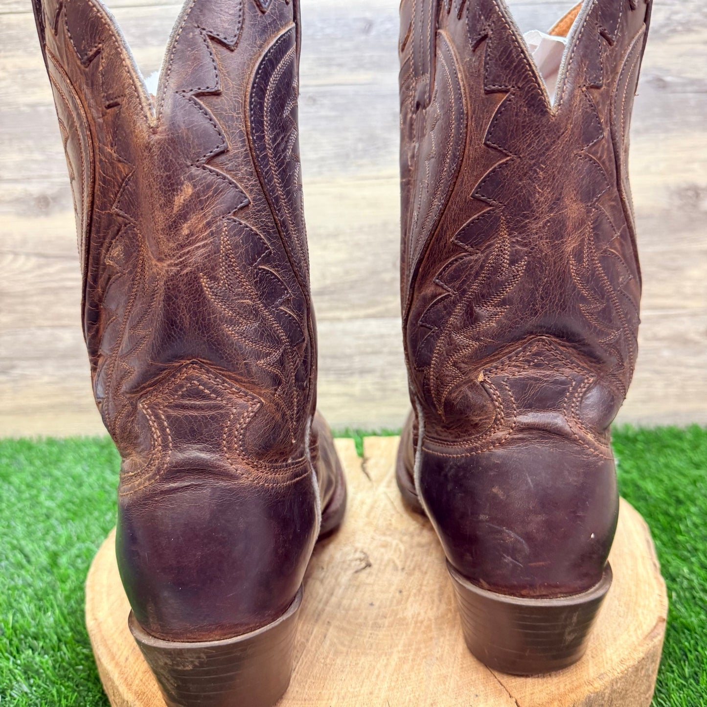 Ariat Men - Size 10EE - Brown Legend Phoenix Square Toe Cowboy Boors 10002310