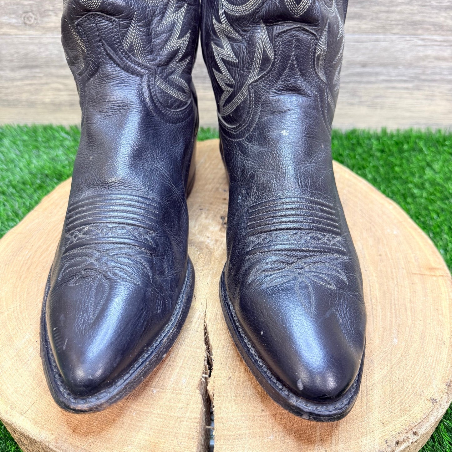 Dan Post Men - Size 9.5D - Black Western Cowboy Boots 16770