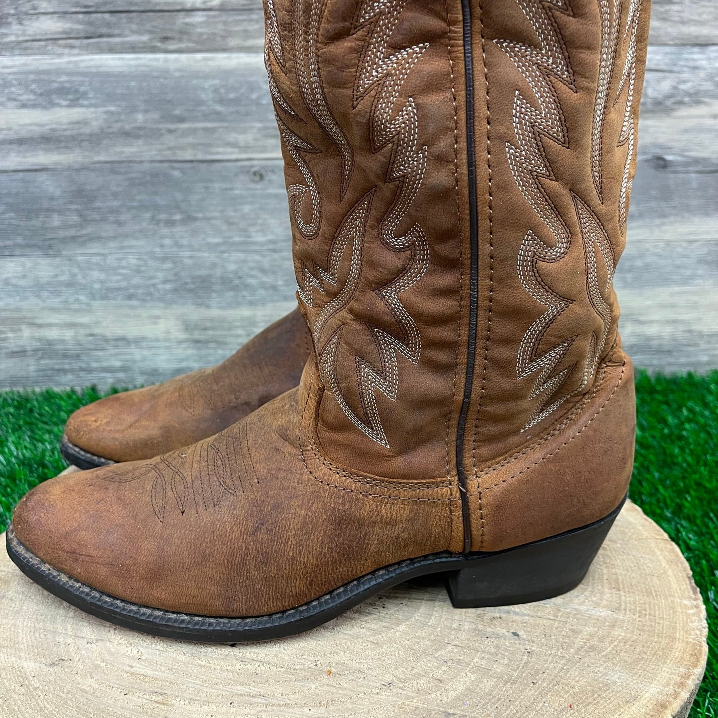 Laredo Men - Size 8.5D - Brown Cowboy Boots Style 68392