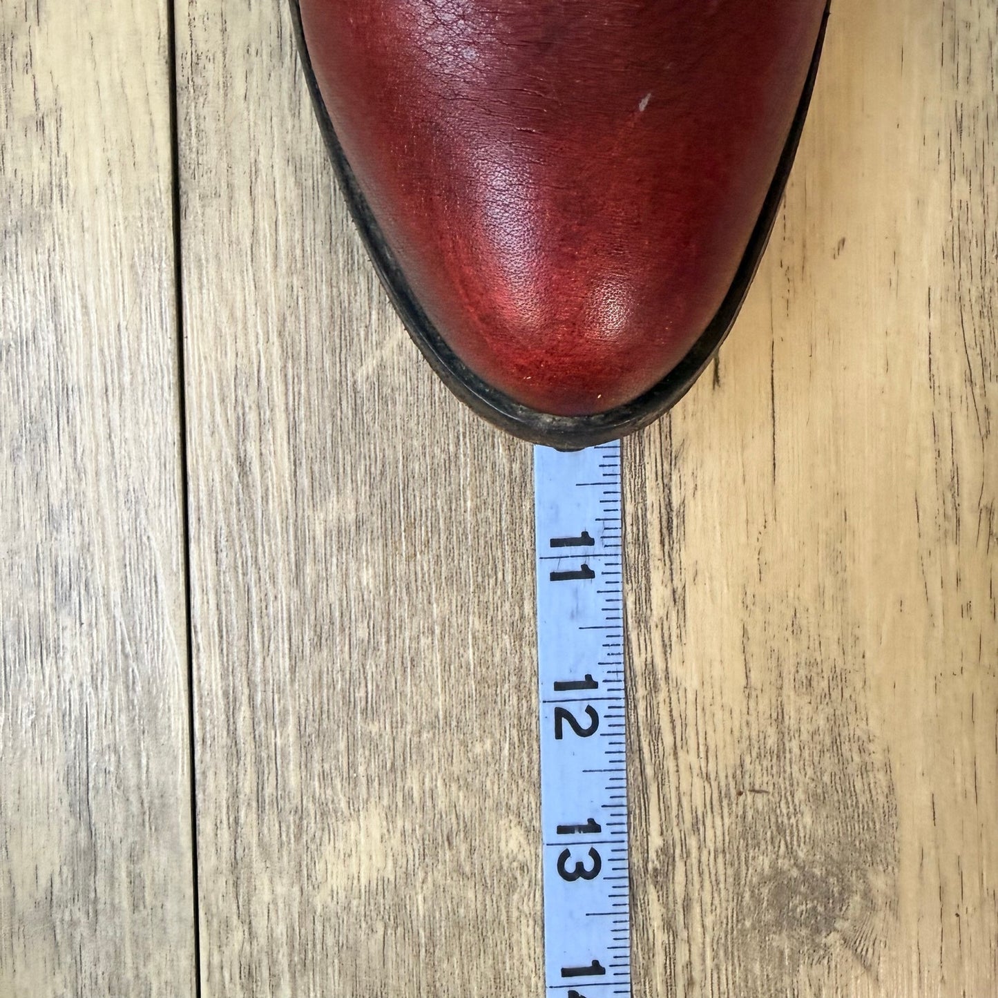 Dolce Vita Women - Size 9 - Distressed Red Ankle Dual Zipper Boots