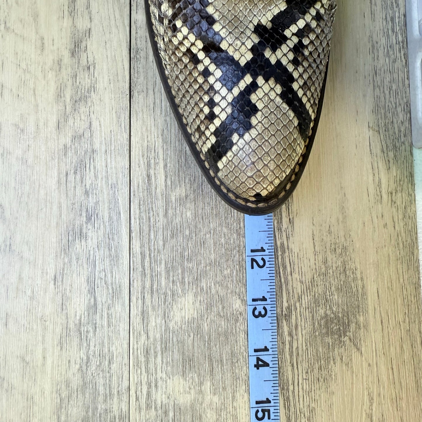 Acme Men - Size 8D - Brown Snake Cowboy Boots 6120