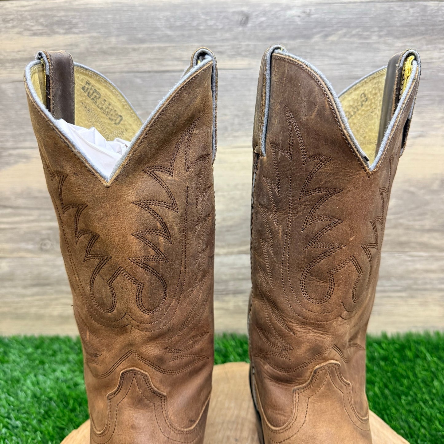 Durango Women - Size 7.5M - Brown Western Cowboy Boots RD4112