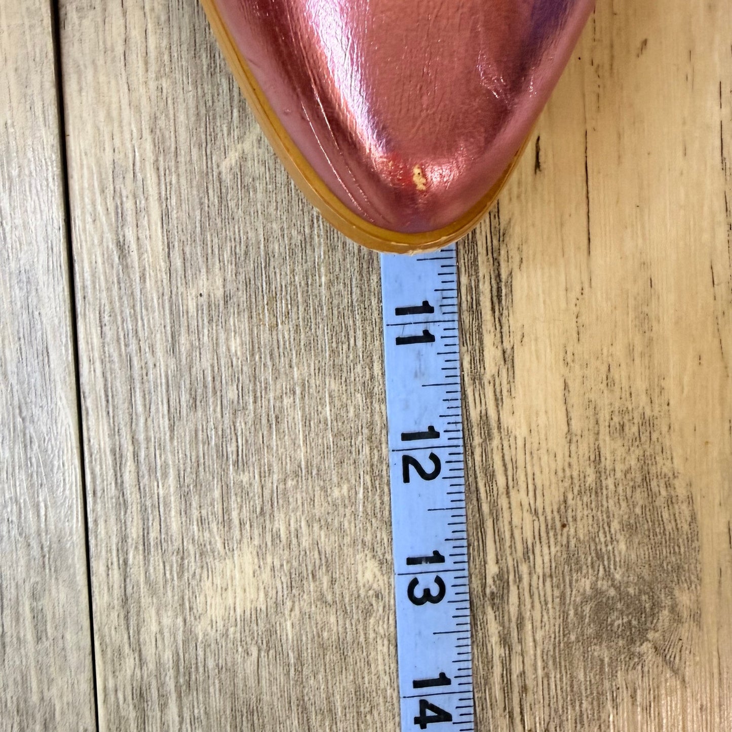 Unknown Women - Size 8 - Metallic Pink Faux Leather Western Cowboy Boots