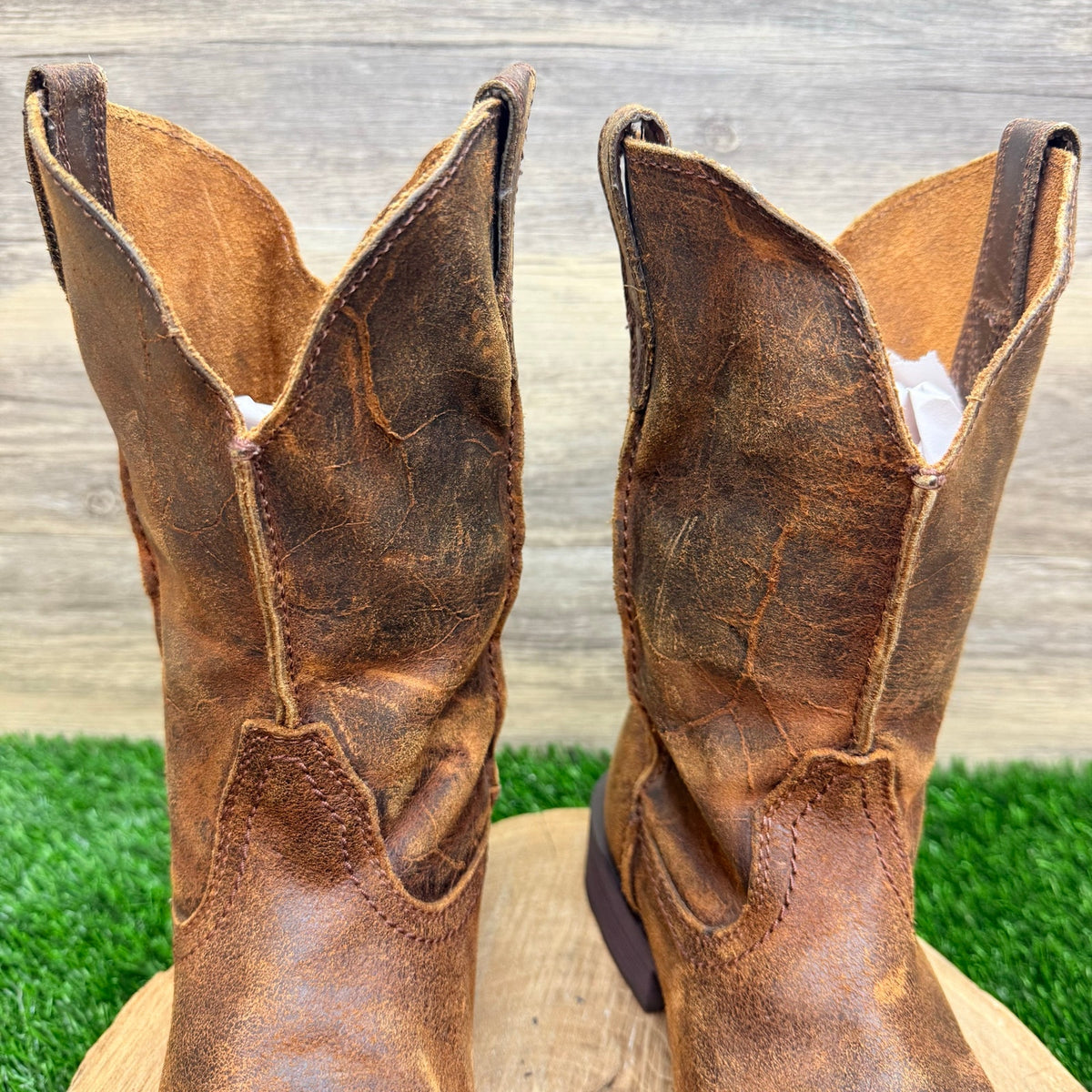 Ariat Men - Size 8D - Brown Urban Ramblers Square Toe Cowboy Boors 10006715
