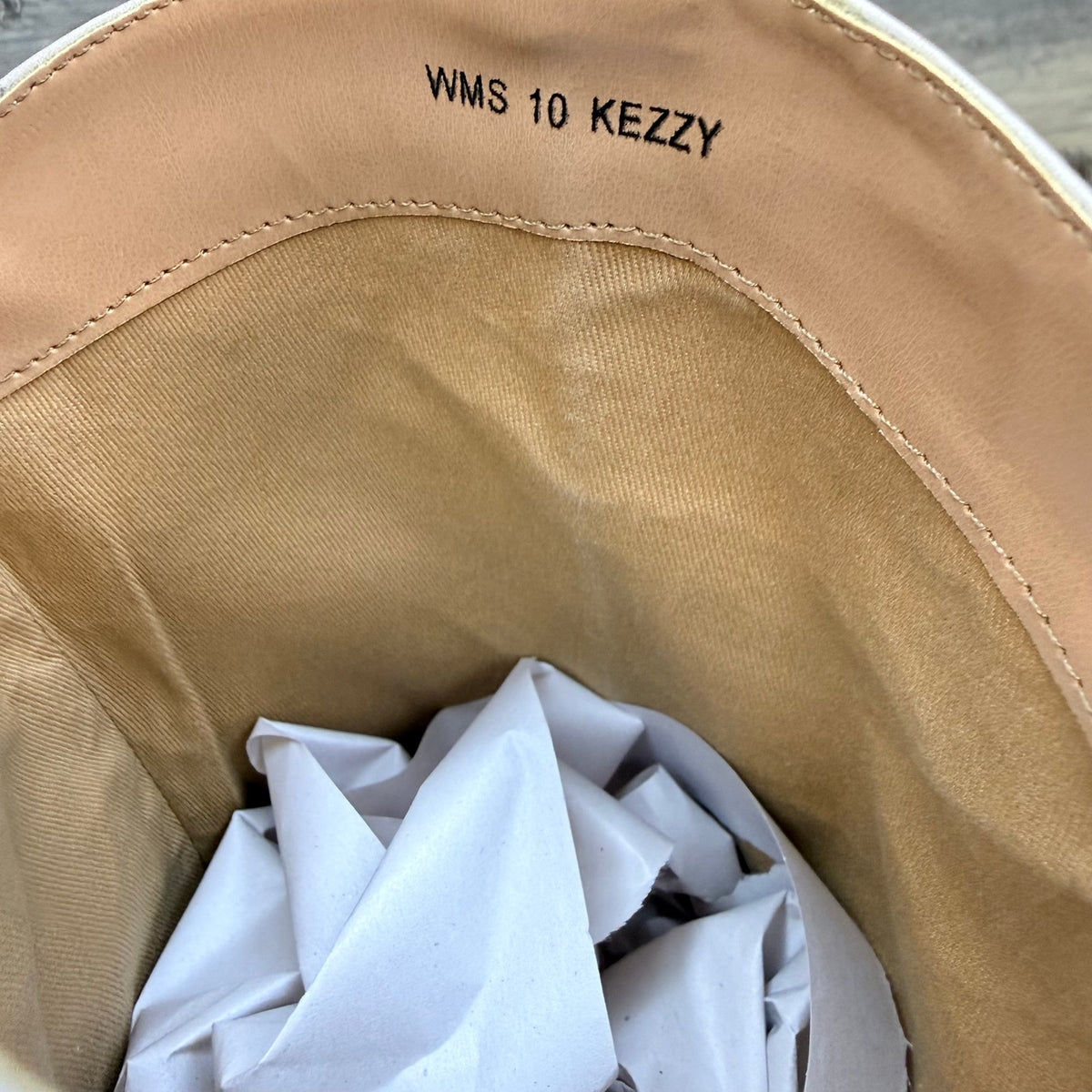 DV Women - Size 10 - Beige Faux Leather Boots Kezzy