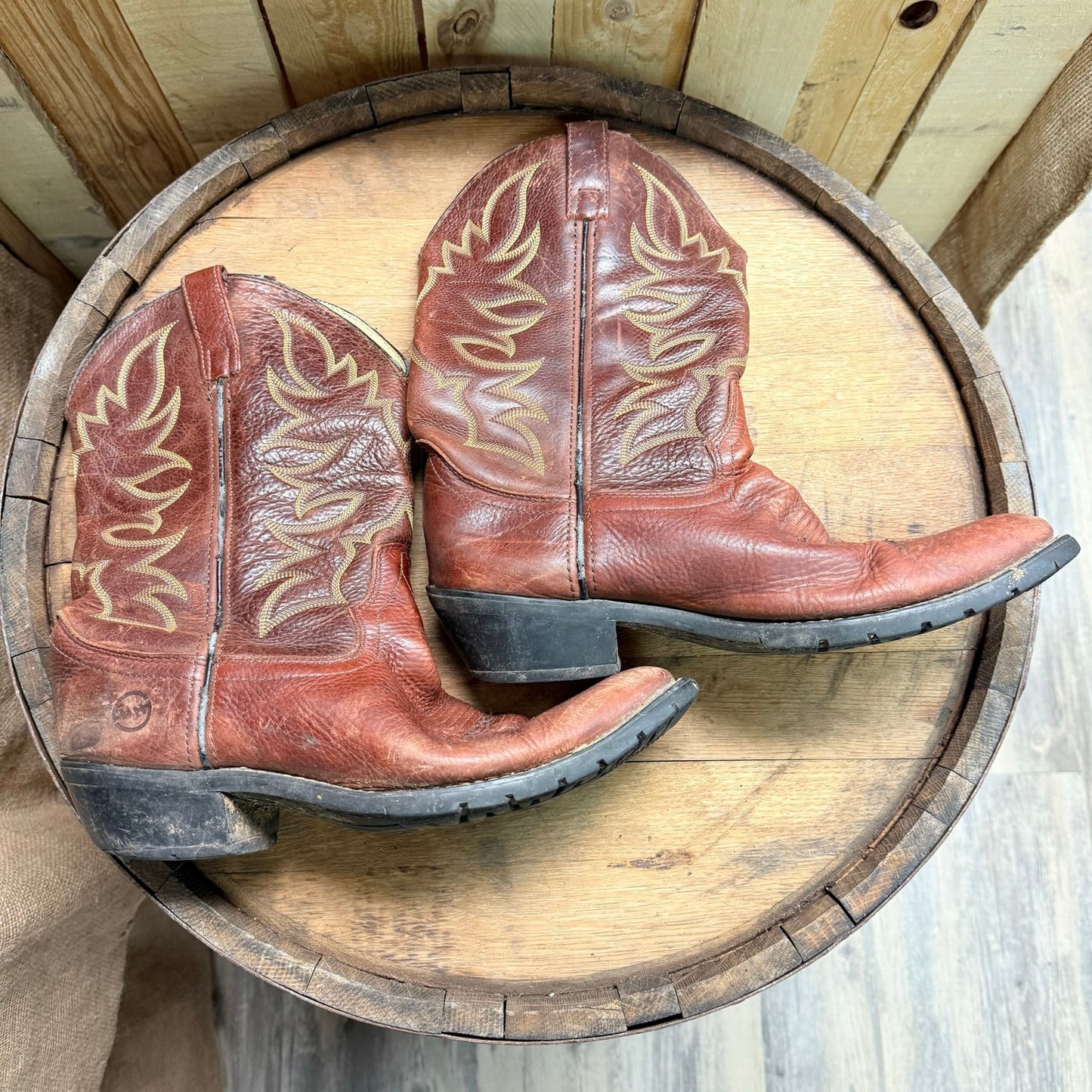 Double H Men - Size 11D - Brown Western Cowboy Boots DH3200