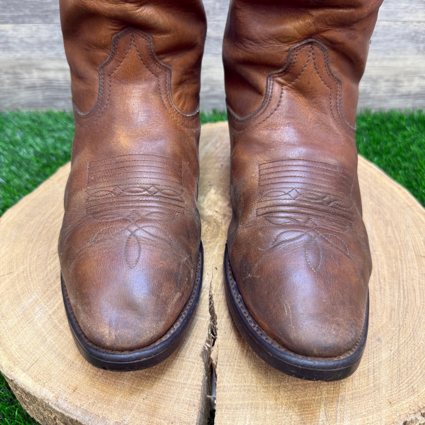 Durango Men - Size 7D - Brown Cowboy Boots Style TR762