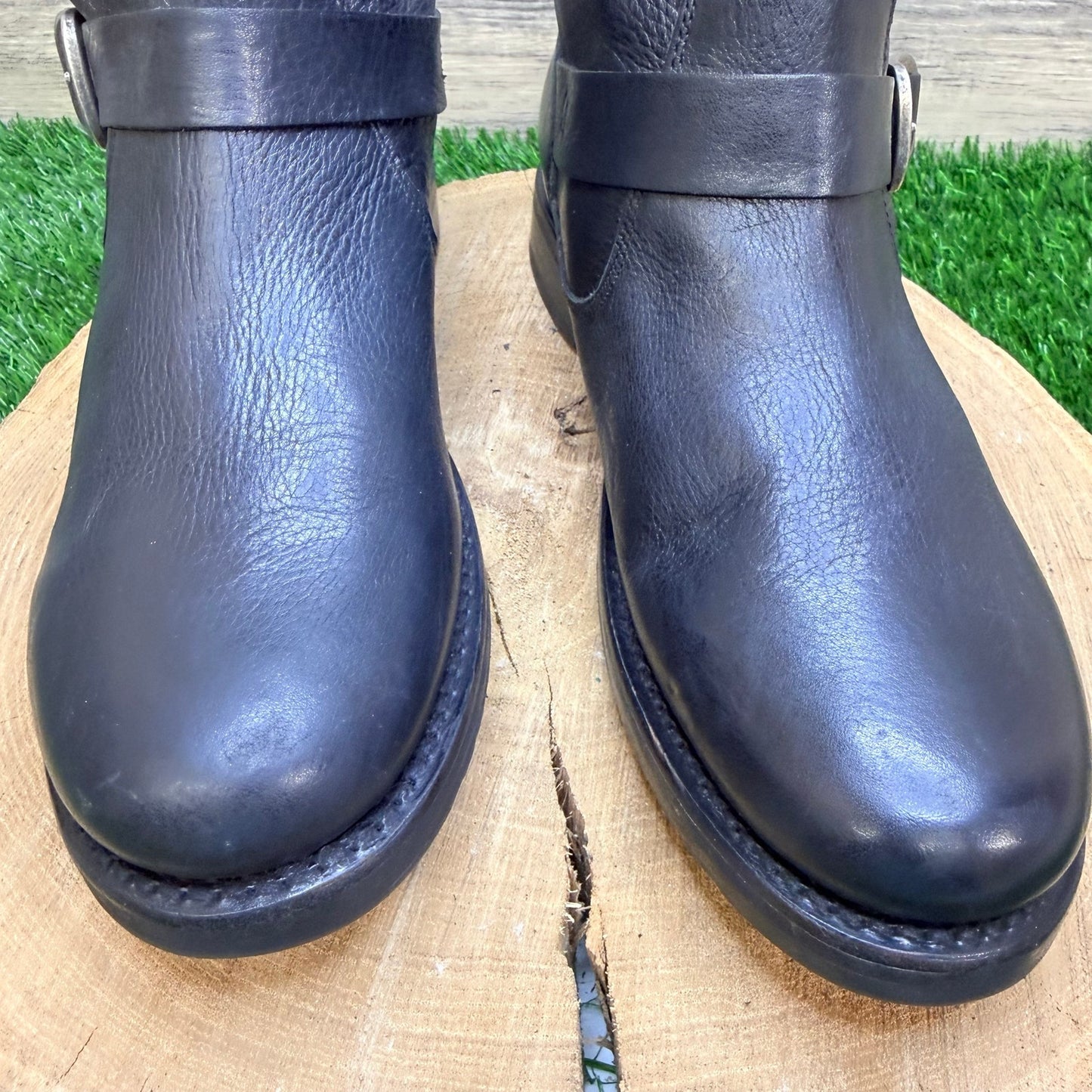 Frye Women - Size 11B - Black Veronica Buckle Ankle Boots 3470543