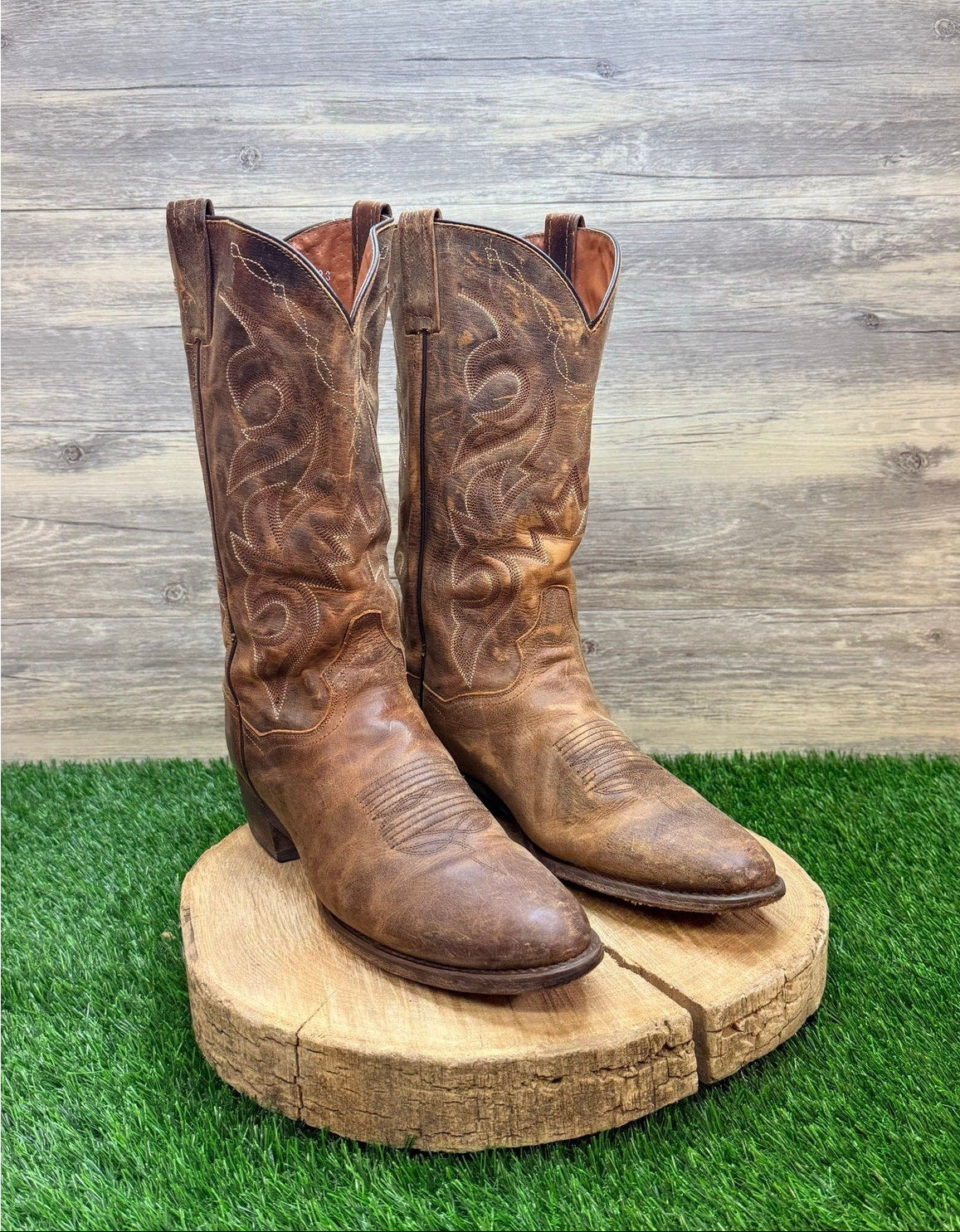 Dan Post Men - Size 10.5D - Brown Renegade Western Cowboy Boots DP2159