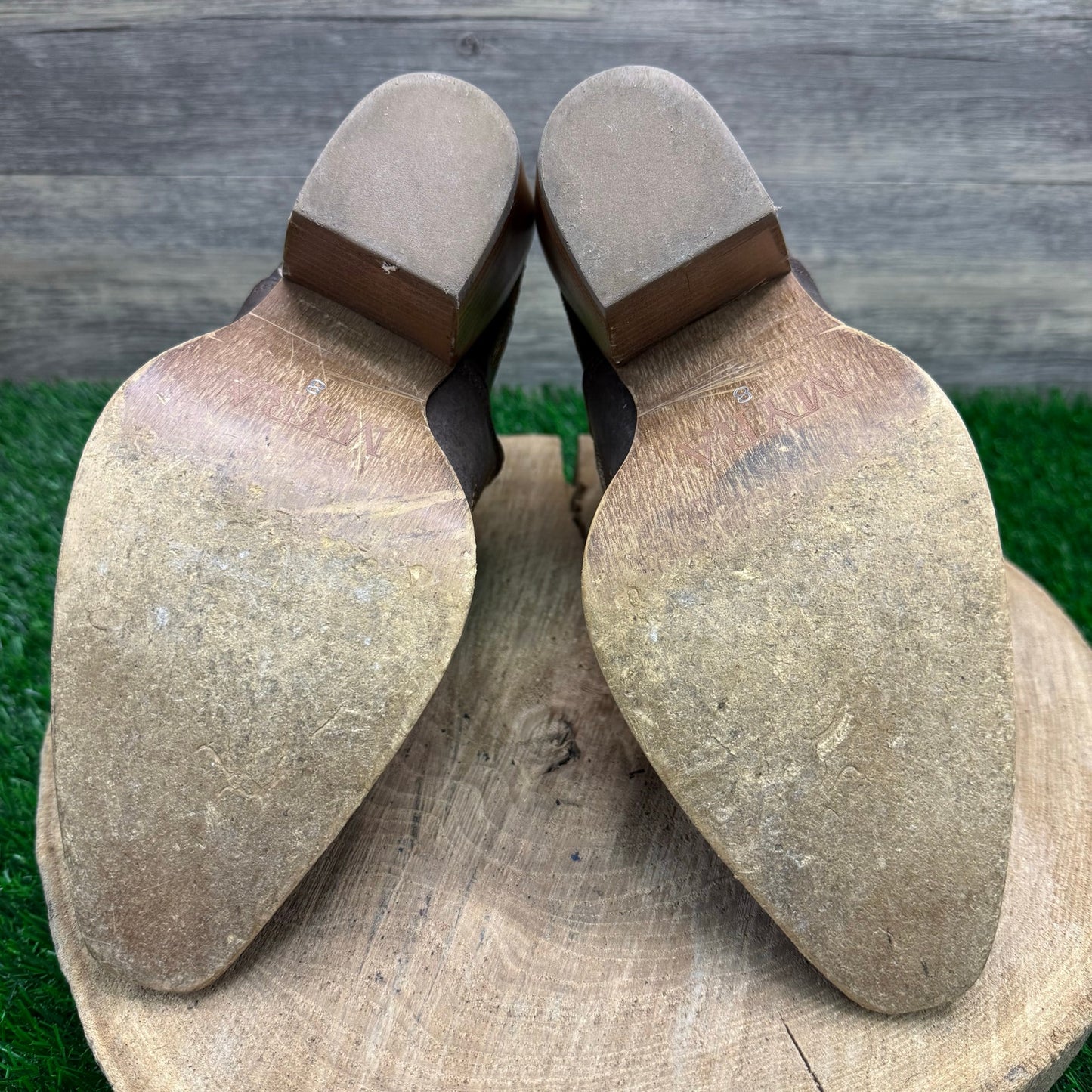 Myra Women - Size 8 - Brown Coffee Ankle Boots
