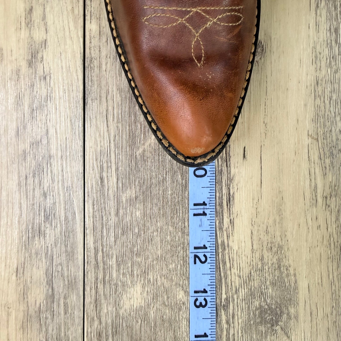 Acme Youth - Size 4.5D - Vintage Brown Western Cowboy Boots 5733