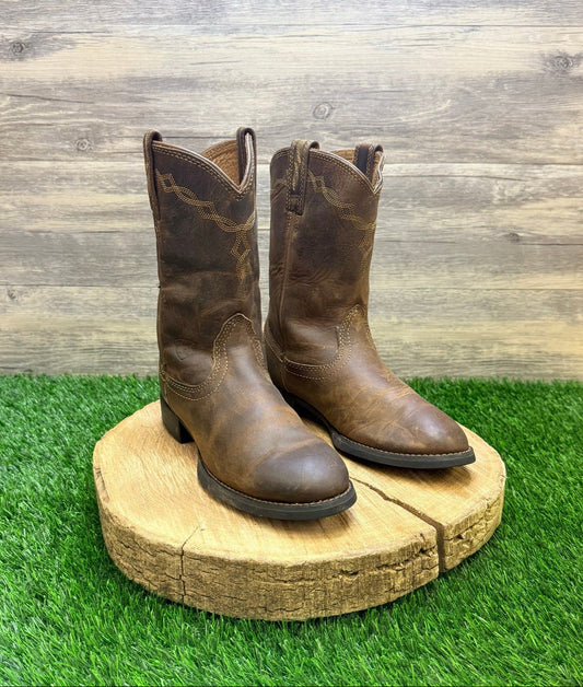 Ariat Women - Size 5.5B - Brown Heritage Roper Cowboy Boots 10000797