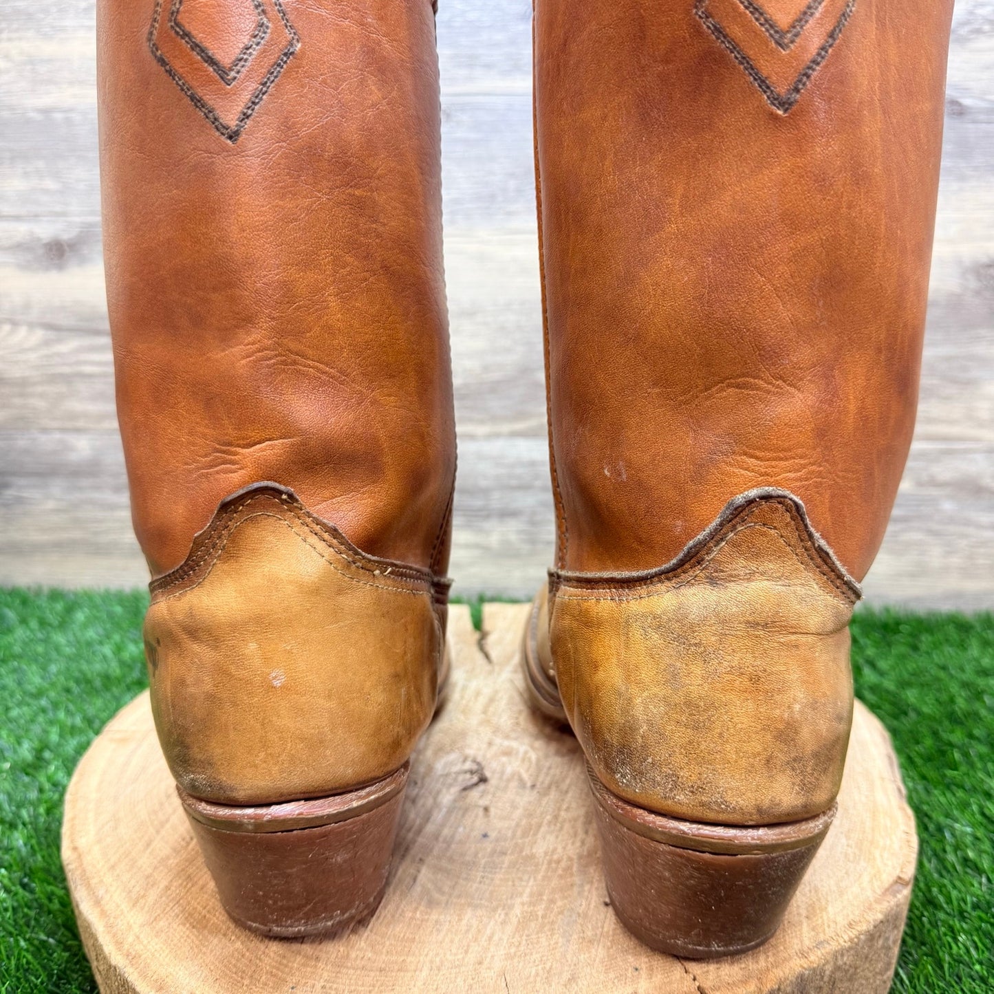 Dingo Men - Size 11D - Vintage Brown Acme Western Cowboy Boots 5907