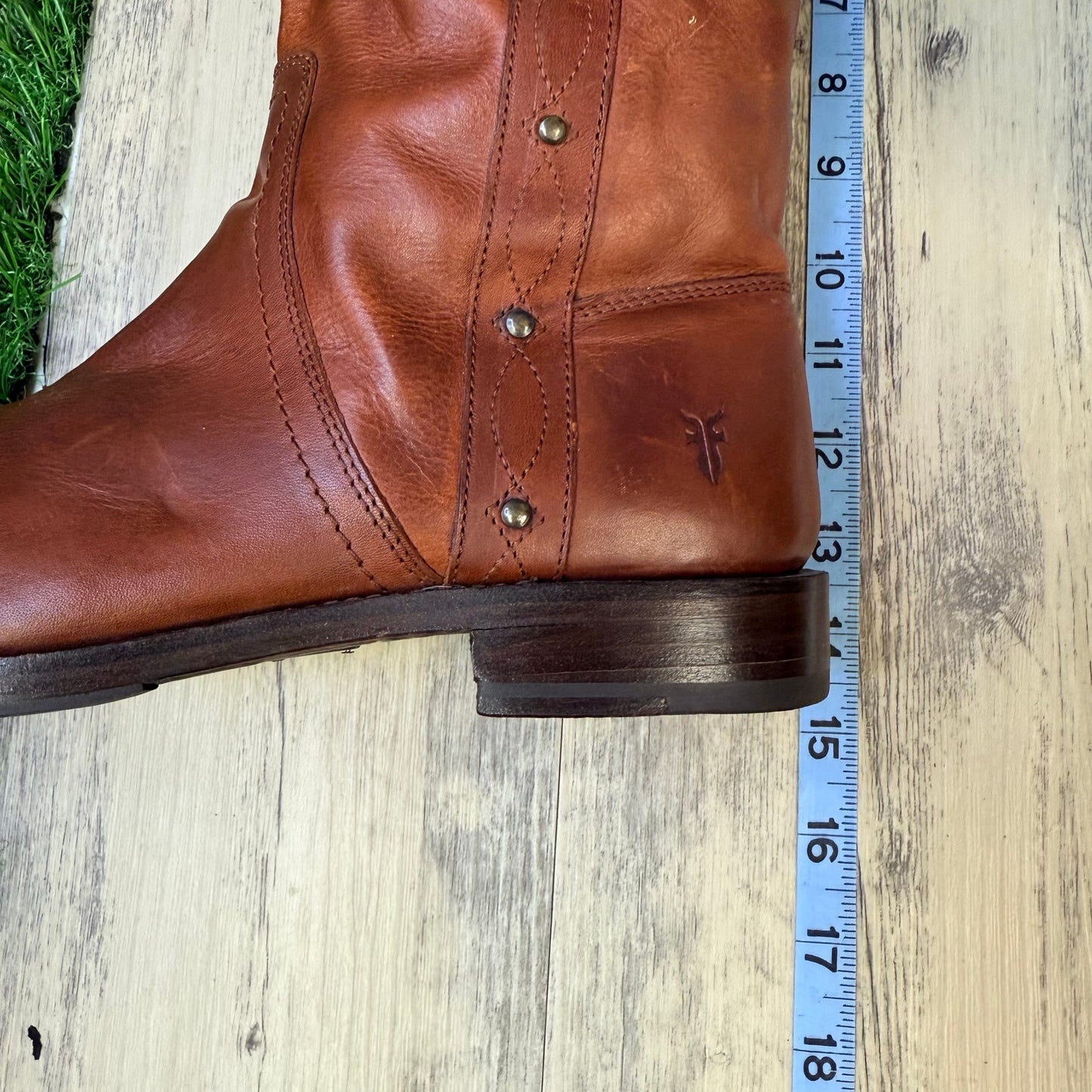 Frye Women - Size 9B - Brown Tall Studded Boots 77901