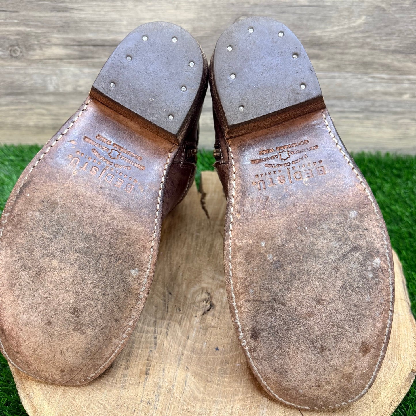 Bed Stu Women - Size 9 - Brown Zipper Ankle Boots 1703