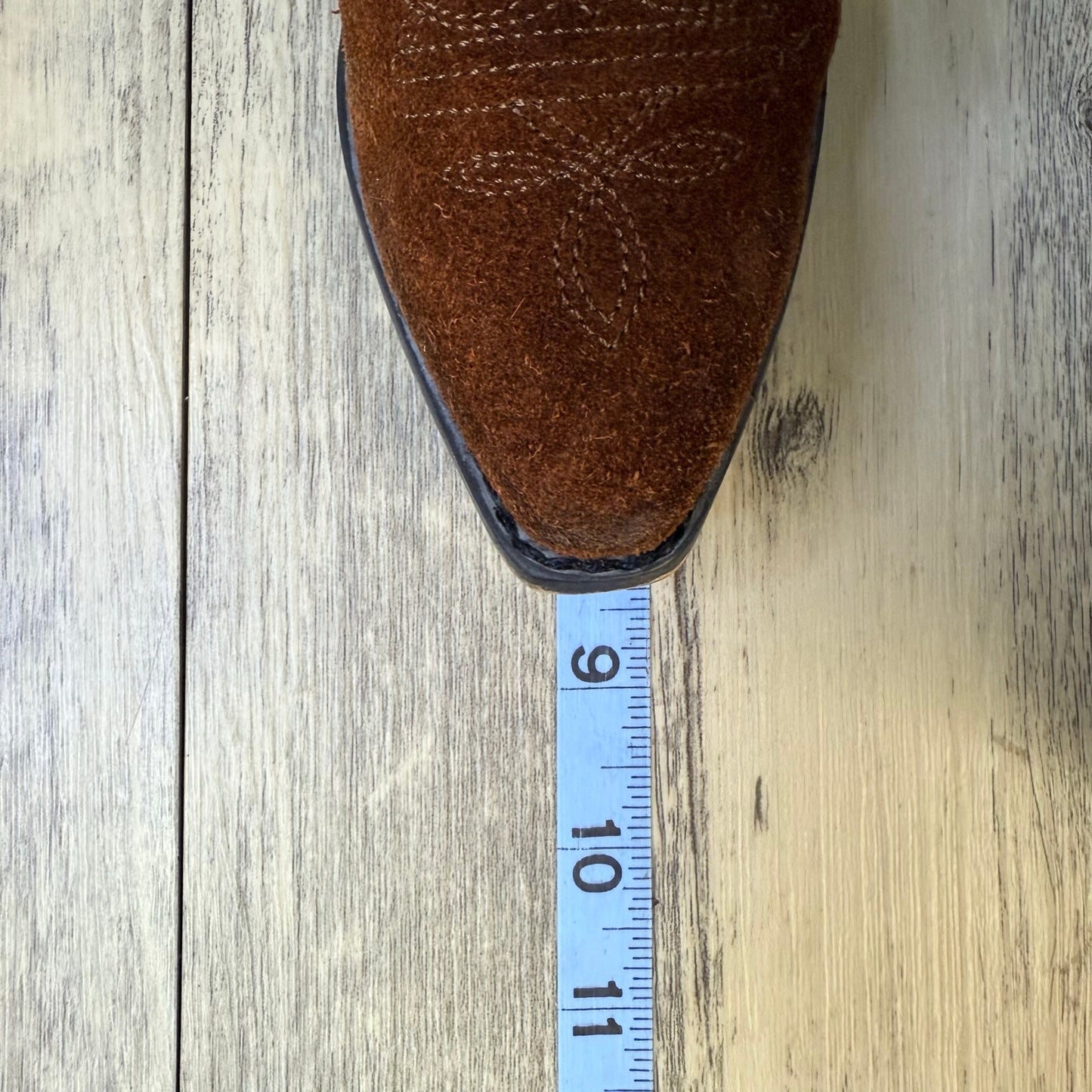 Shyanne Youth - Size 12D - Brown Fringe Cowboy Boots 43514