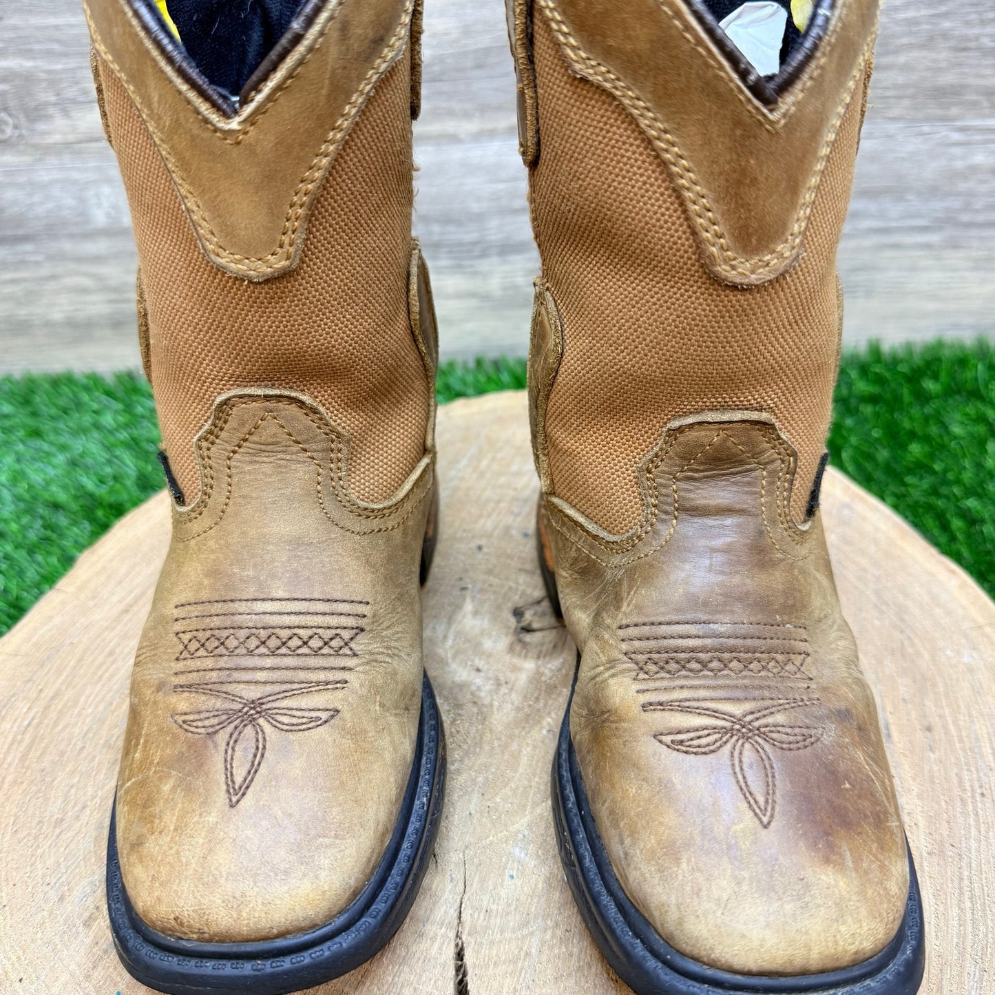 Dan Post Youth - Size 11.5D - Tan Waterproof Cowboy Boots DPC2699
