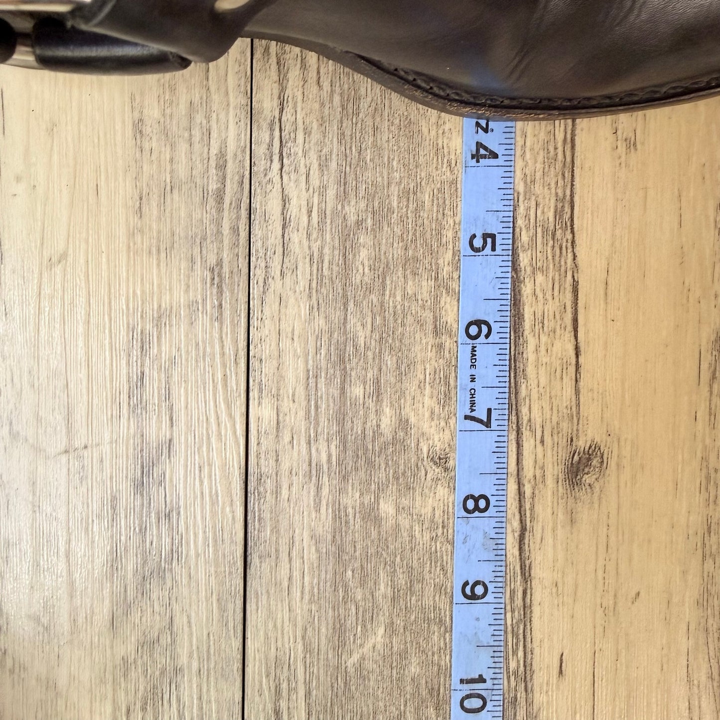 Frye Women - Size 6.5M - Black Moto Square Toe Cowboy Boots 77300