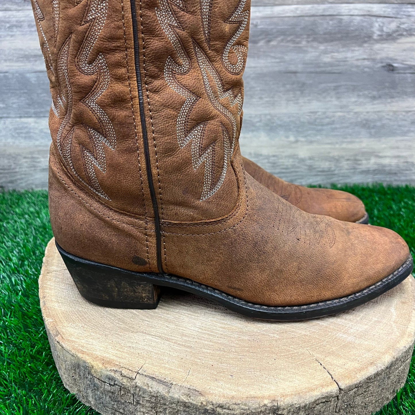 Laredo Men - Size 8.5D - Brown Cowboy Boots Style 68392