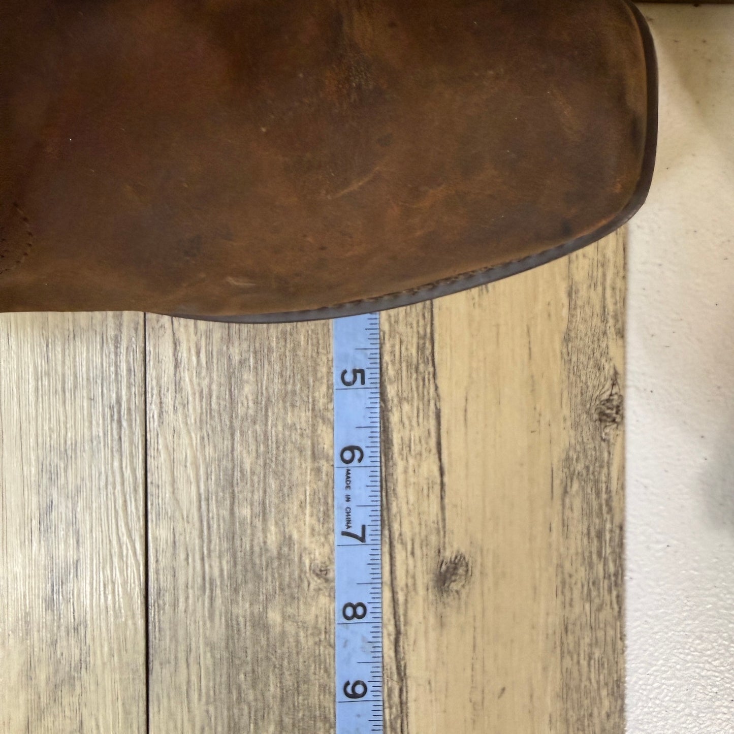 Dingo Men - Size 9EW Brown Gaucho Harness Square Toe Moto Boots DI19074