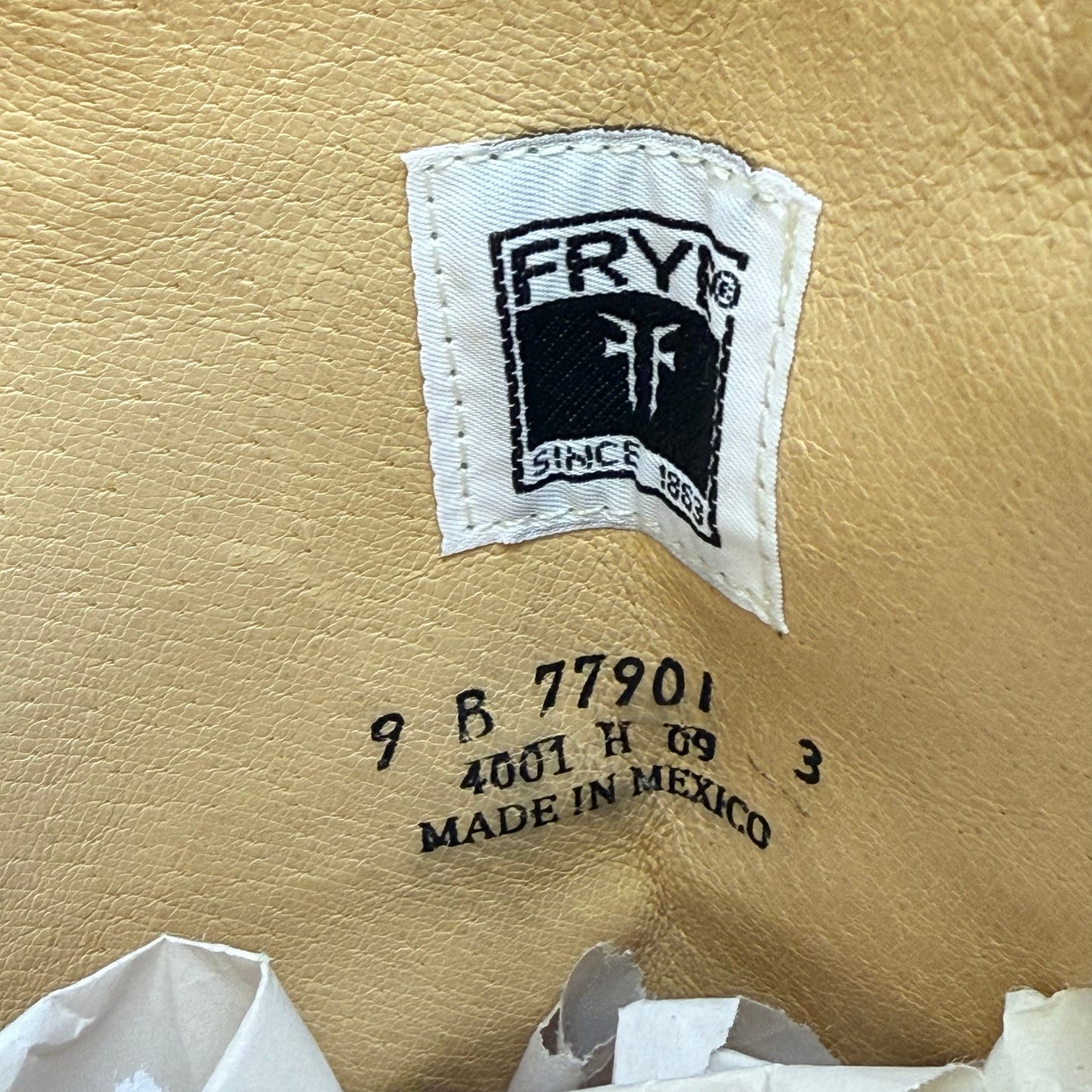 Frye Women - Size 9B - Brown Tall Studded Boots 77901