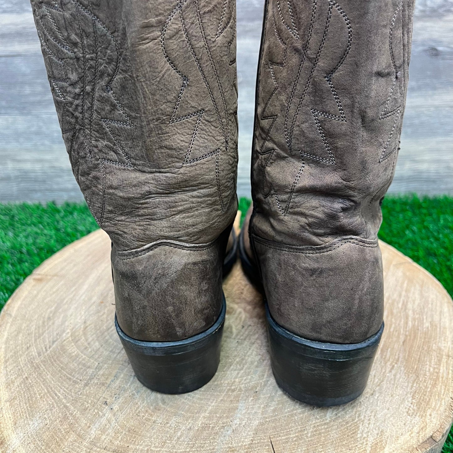 Old West Women - Size 6.5 - Brown Cowboy Boots Style 8151G