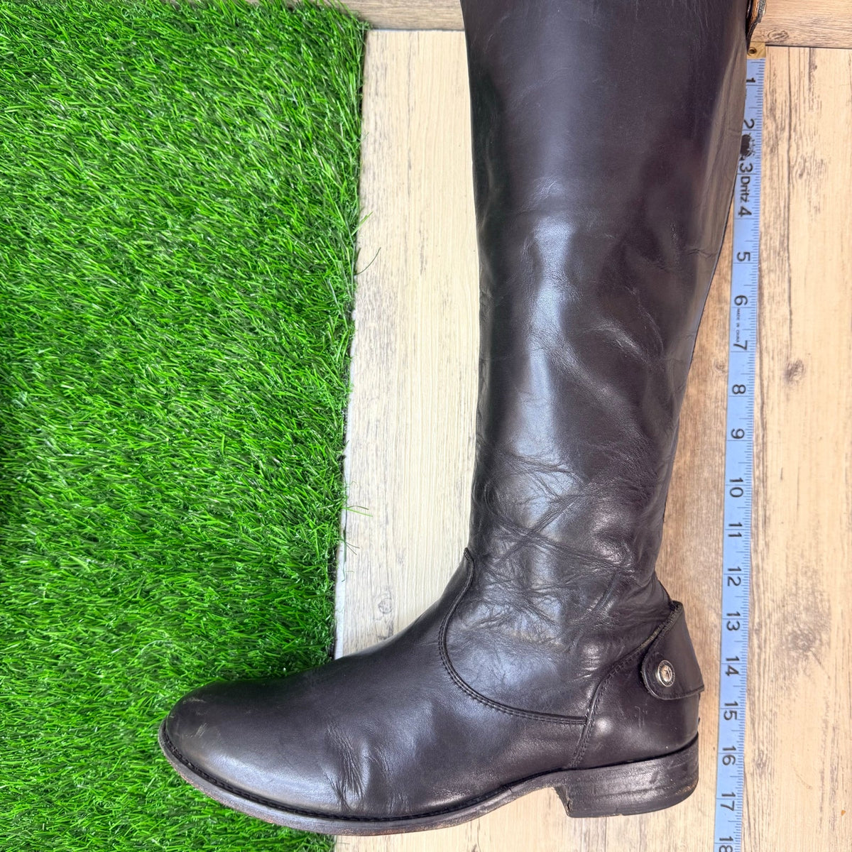 Frye Women - Size 9B - Melissa Button Tall Riding Boots 3471442