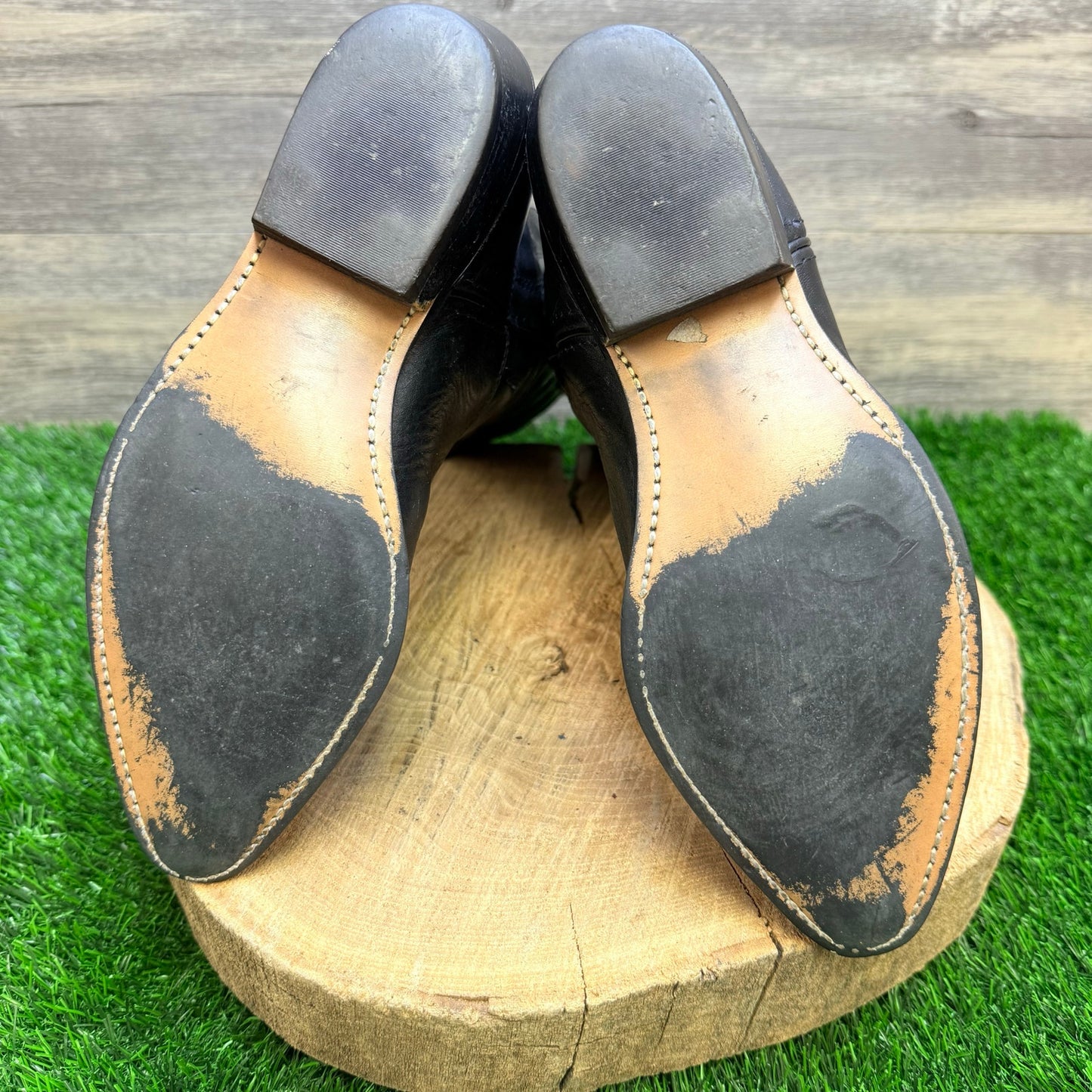 Capezio Women - Size 7M - Black Faux Cowboy Boots 62040