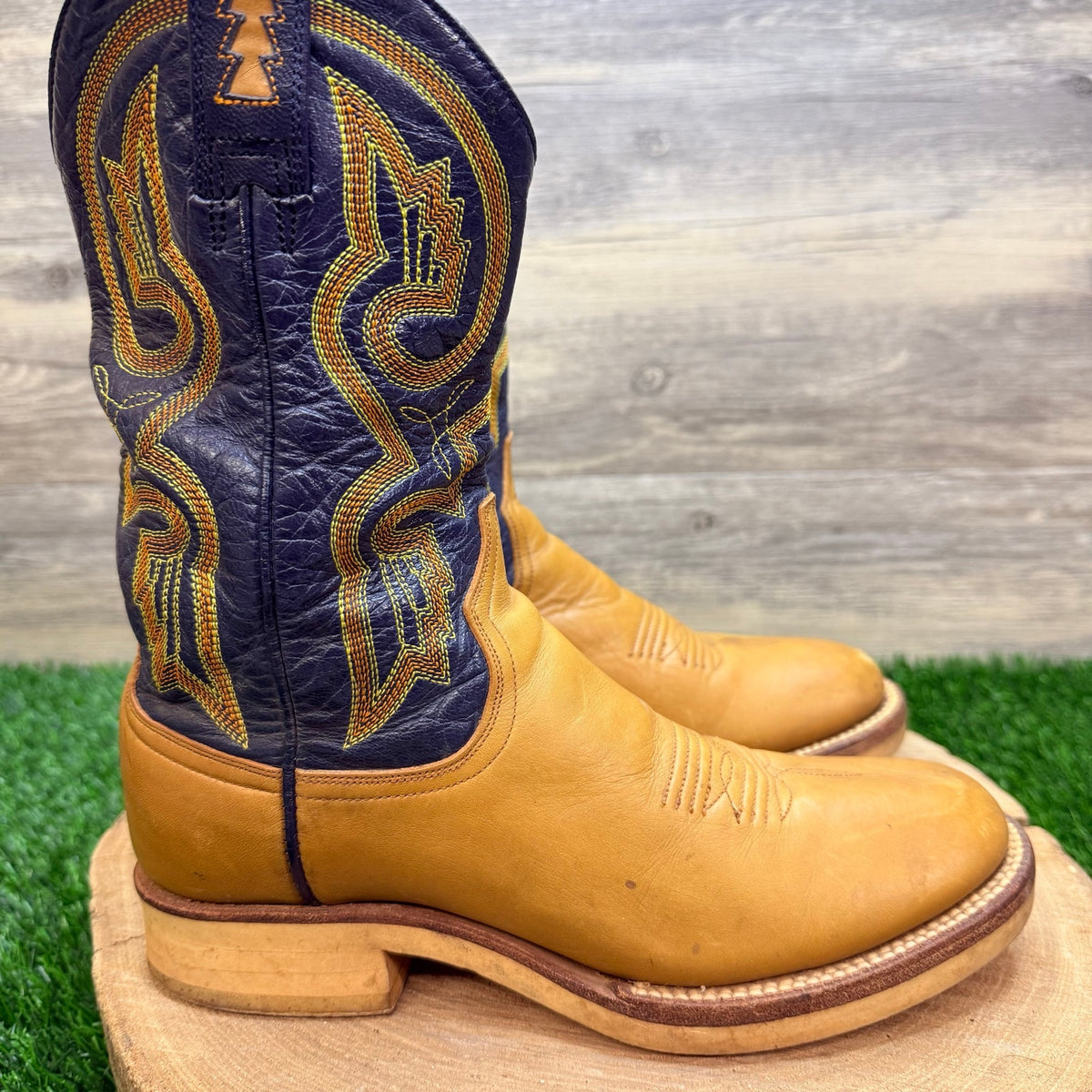 Ariat Women - Size 6B - Blue / Sand Western Cowboy Boots 17184