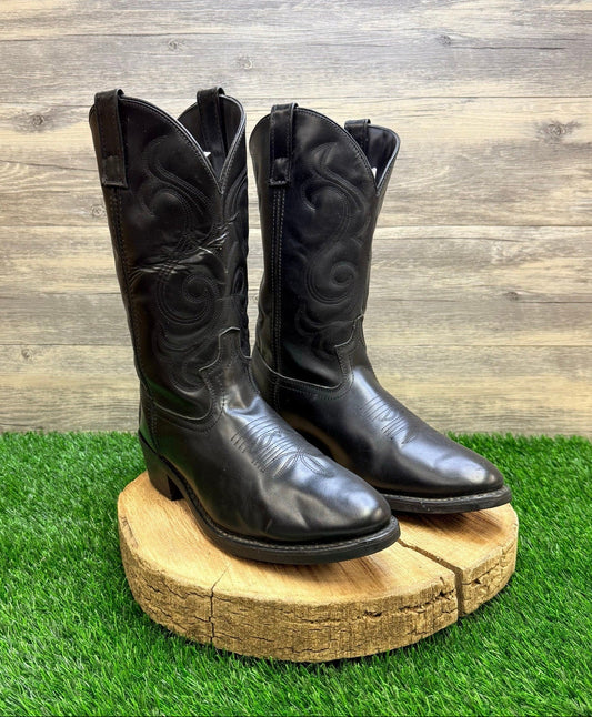 Masterson Men - Size 11D - Black Cowboy Boots RB915