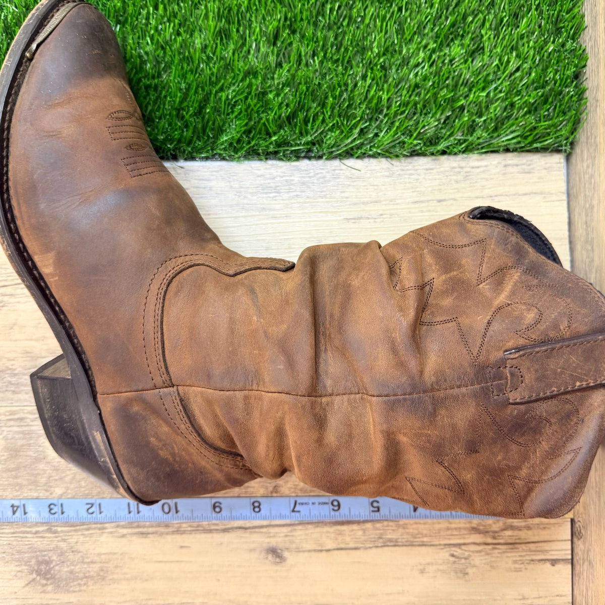 Durango Women - Size 9.5M - Brown Soft Slouch Toe Cowboy Boots RD542