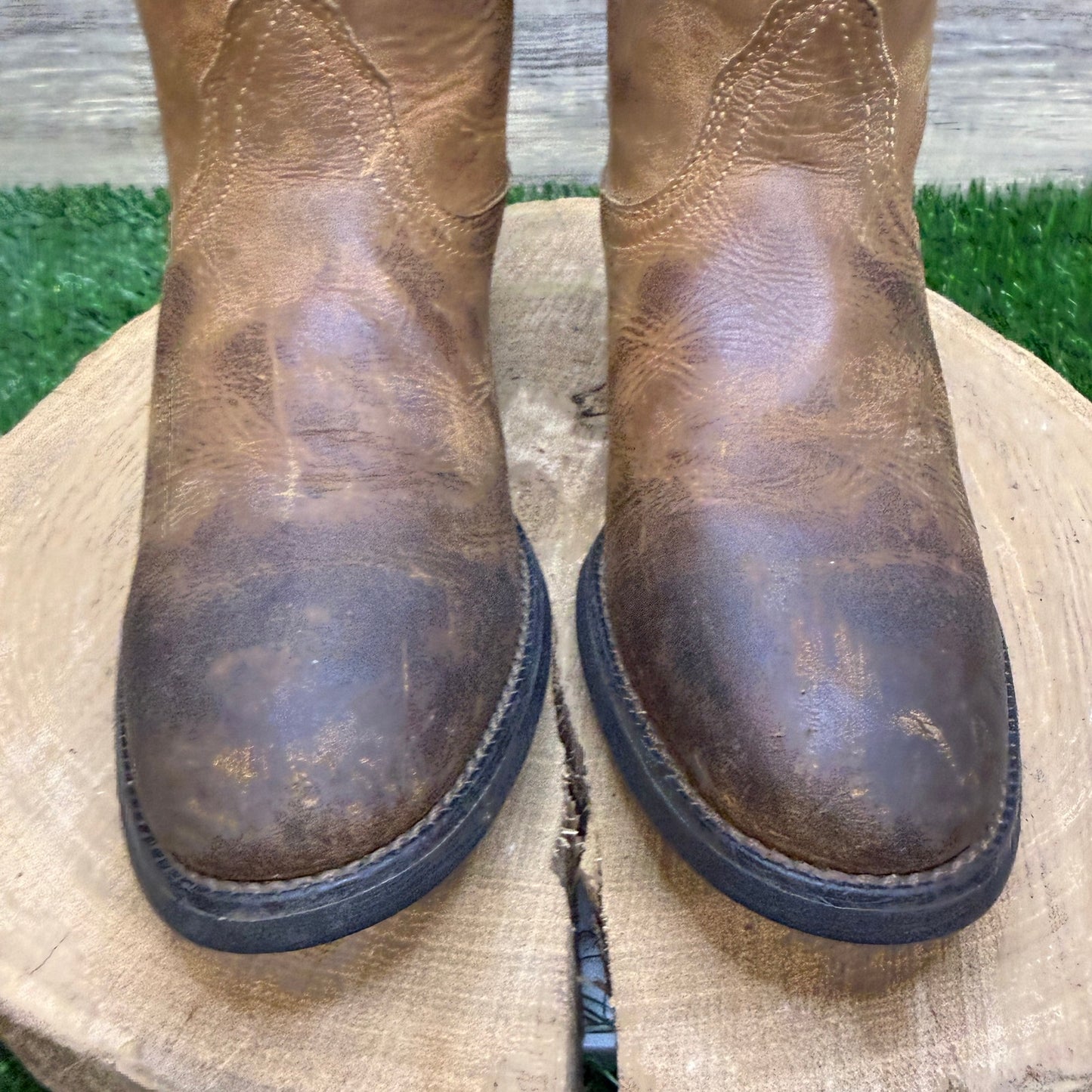Ariat Women - Size 7B - Brown Heritage Western Cowboy Boots Style 14525