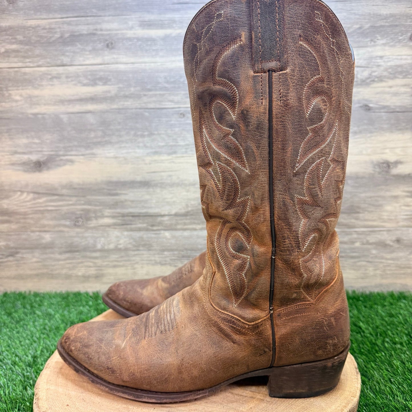 Dan Post Men - Size 10.5D - Brown Renegade Western Cowboy Boots DP2159
