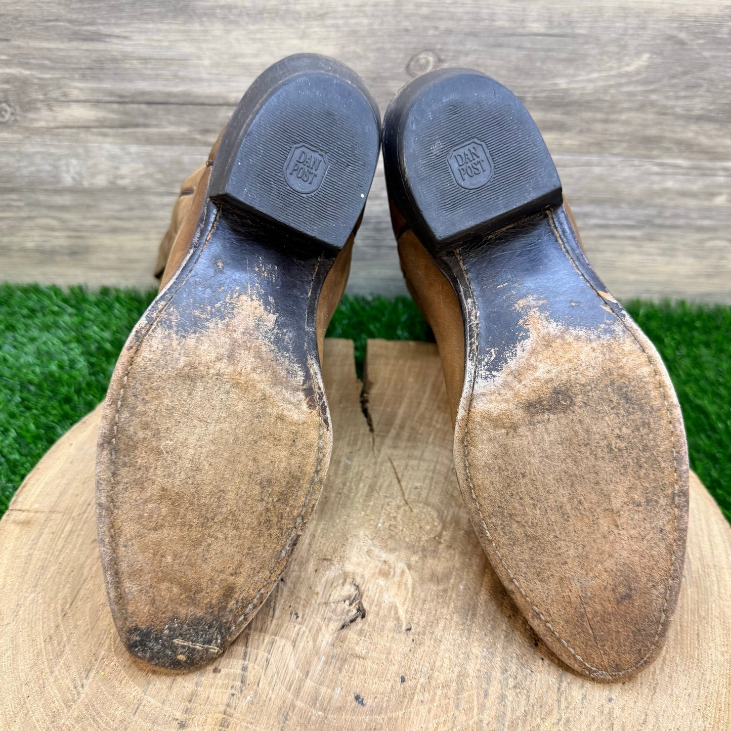 Dan Post Women - Size 6.5M - Tan Western Cowboy Boots DP22232