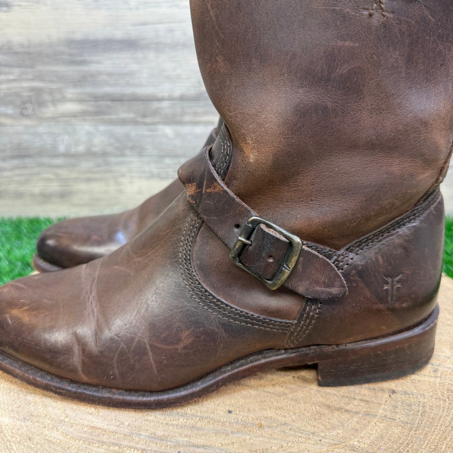 Frye Women - Size 7.5M - Brown 150th Anniversary Ankle Boots Style 869008