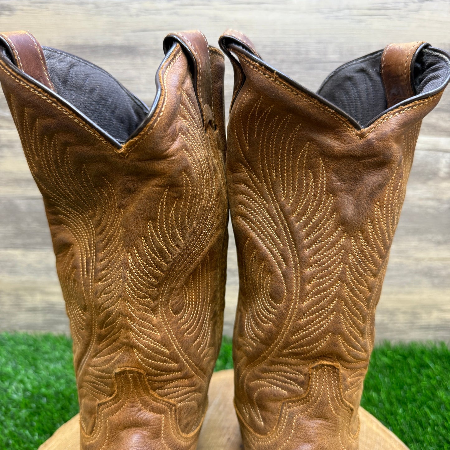 Abilene Women - Size 7M - Brown Cowboy Boots Style 9057
