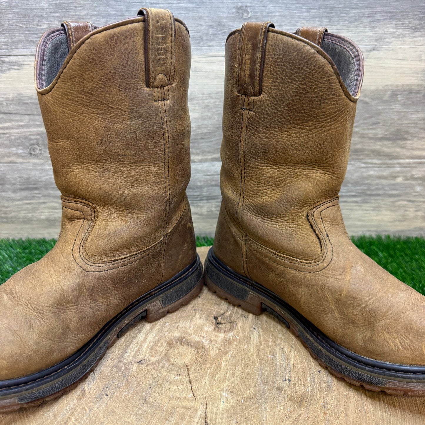 Rocky Youth - Size 4M - Brown Cowboy Boots Style RKW0300Y