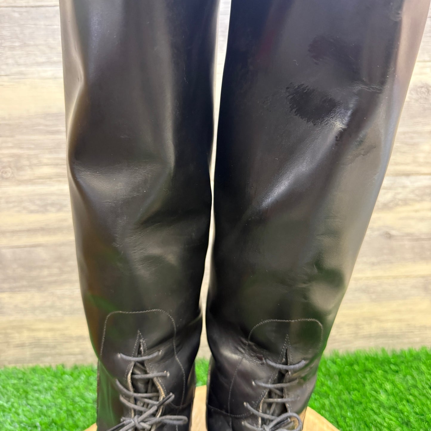 The Effingham Women - Size 8.5M - Black Riding Boots Style 200L