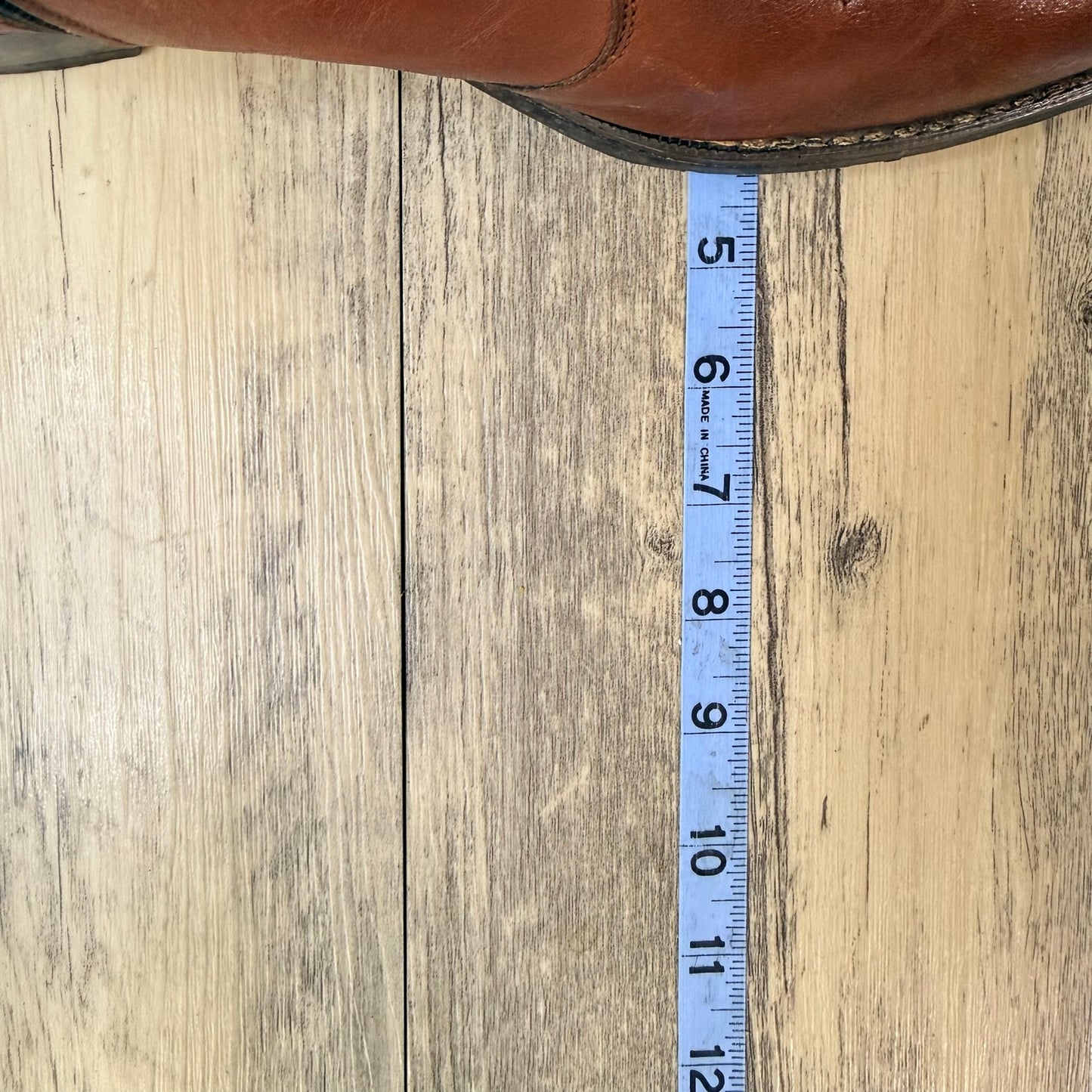 Levi’s Men - Size 12M - Vintage Cognac Zip Ankle Boots 04633