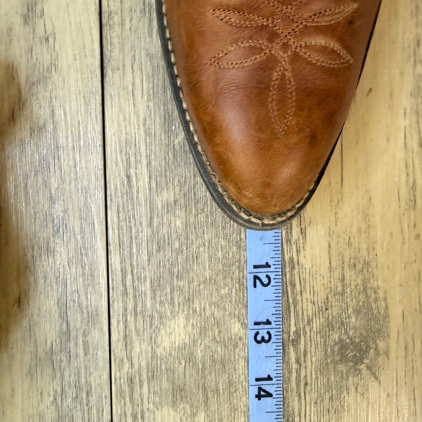 Justin Women - Size 8B - Golden Saltillo Western Cowboy Boots L4936