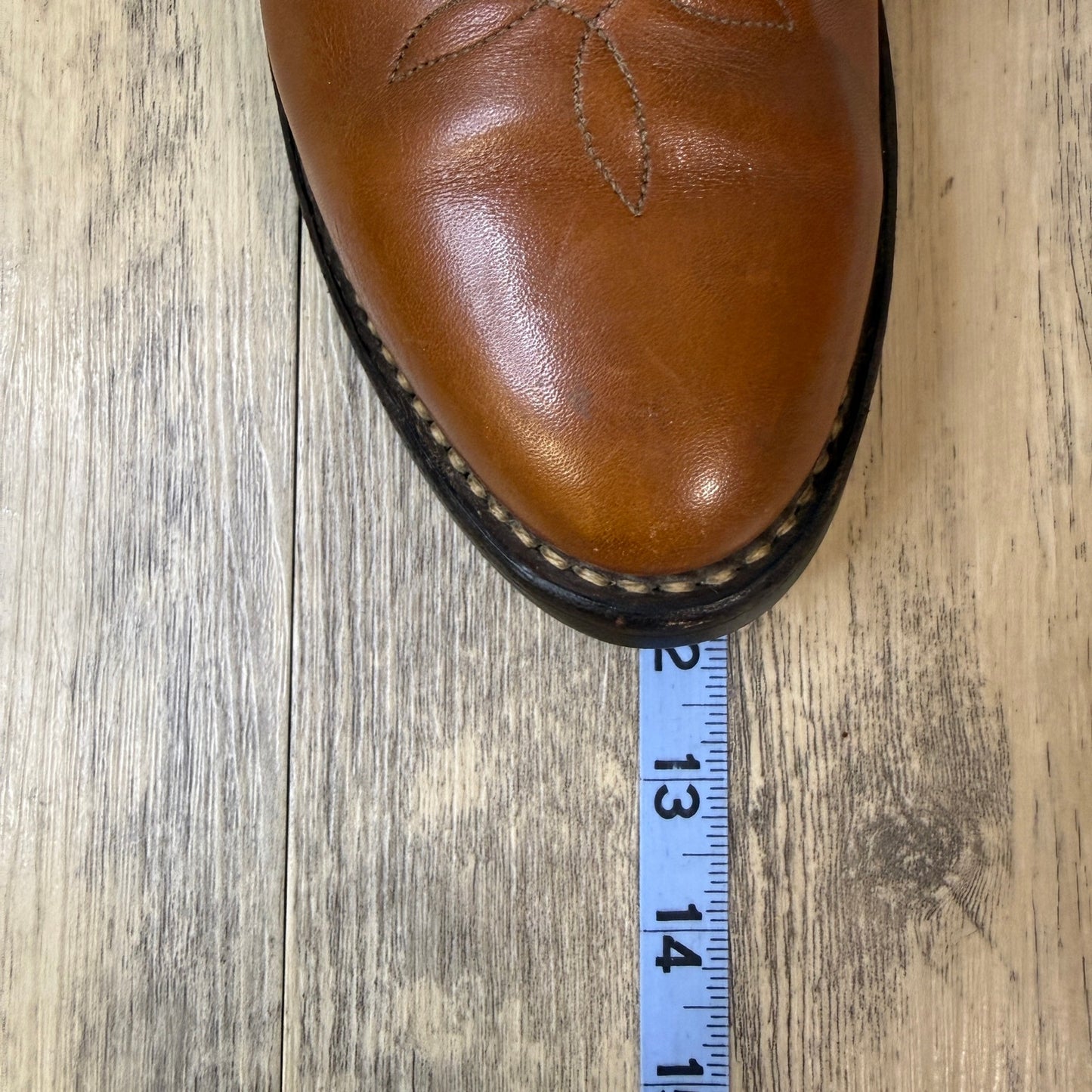 Nocona Men - Size 10D - Vintage Brown Western Cowboy Boots Style 3420C