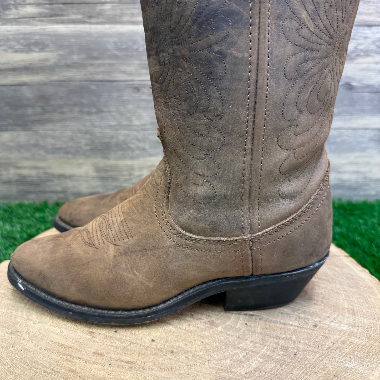 Masterson Women - Size 6M - Brown Cowboy Boots Style RB7440